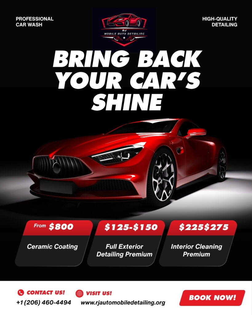 Top 5 Benefits of Ceramic Coating in Tacoma, WA